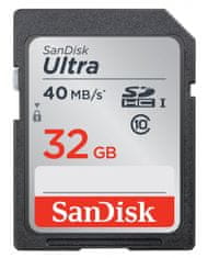 SanDisk Paměťová karta SanDisk Ultra SDHC UHS-I ? 32 GB / 40 Mbps