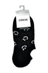 Gemini Dámské ponožky WiK Cosas LM18-107 Emotikony 35-42 šedá 39-42