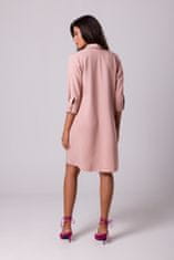 BeWear Šaty BeWear B257 Pink XXL