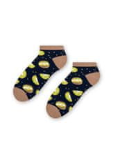 STEVEN Dámské ponožky s vybranými vzory Steven art.114 černá 38-40