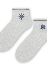 STEVEN Pánské námořnické ponožky 117 tmavě modrá 44-46