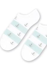 STEVEN Pánské minimaliské ponožky 117 tmavě modrá 44-46