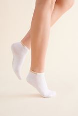 Gabriella Dámské bavlněné ponožky SW/008 Silver 35-38
