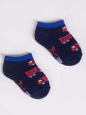 YOCLUB Yoclub Chlapecké kotníkové bavlněné ponožky Vzory Barvy 6-Pack SKS-0008C-AA00-003 Multicolour 23-26