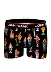 John Frank Pánské boxerky John Frank JFBD356 XL černá