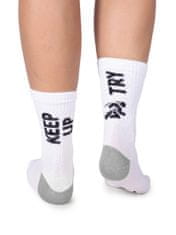 YOCLUB Yoclub Pánské sportovní ponožky SKA-0099F-A100 White 43-46