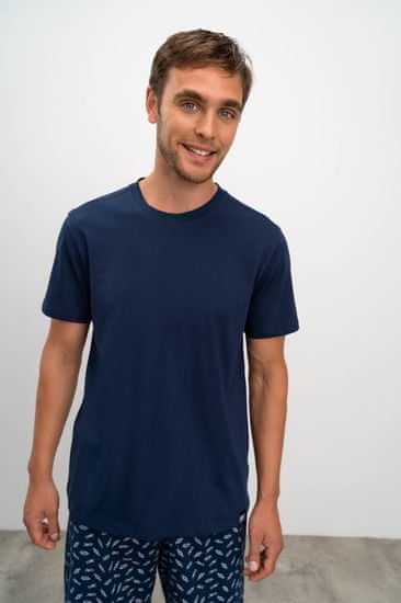 Vamp Pánské tričko 16850 tmavě modré - Vamp