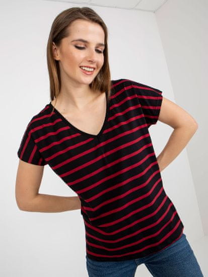 Axami Dámské tričko RV TS 8567.26 černá a červená - FPrice