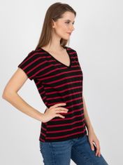 Axami Dámské tričko RV TS 8567.26 černá a červená - FPrice L