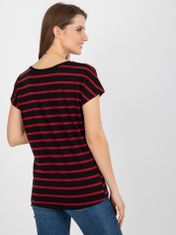 Axami Dámské tričko RV TS 8567.26 černá a červená - FPrice L