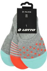 Lotto Dámské ponožky baleríny LOTTO 3-P 34304 MIX 36-42