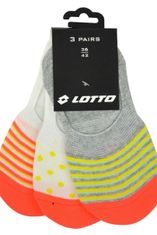 Lotto Dámské ponožky baleríny LOTTO 3-P 34304 MIX 36-42