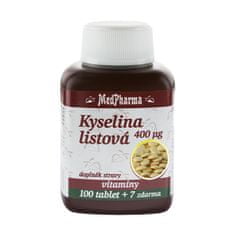 MedPharma Kyselina listová 800 µg MedPharma - 107 tablet