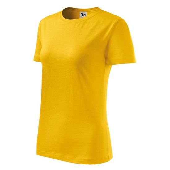Malfini Dámské tričko Classic New W MLI-13304 žlutá - Malfini
