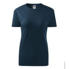 Malfini Dámské tričko Malfini Classic New W MLI-13302 tmavě modré - Malfini XS