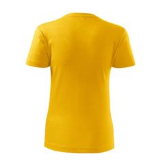 Dámské tričko Classic New W MLI-13304 žlutá - Malfini M