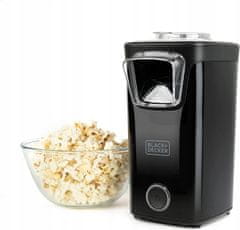 Black+Decker Popcornovač BXPC1100E 1100W černý