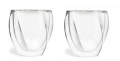 Vialli Design Sada 2 dvoustěnných sklenic, 250ml, CRISTALLO 5486