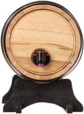 Secret de Gourme Dřevěný sud na víno s dávkovačem, 5,5 l, 27x18 cm