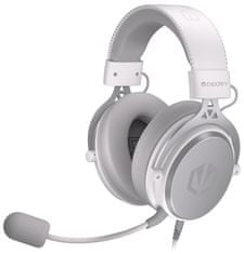 Endorfy headset VIRO Plus USB OWH / drátový / s odnímatelným mikrofonem / USB / bílý