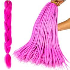 Soulima Syntetické copánky do vlasů - fialové