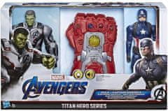 Avengers Avengers - Sada 2 Figurek 30cm + Thanosova Rukavice.