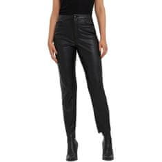 Vero Moda Dámské kalhoty VMBRENDA Straight Fit 10268460 Black (Velikost 32/32)