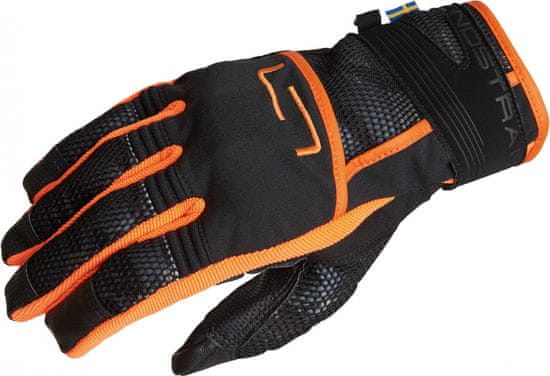 Lindstrands rukavice NYHUSEN černo-oranžové