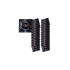 EXS Sada kondomů Black Latex 24 ks