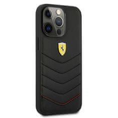 Ferrari FEHCP13XRQUK hard silikonové pouzdro iPhone 13 Pro MAX 6.7" black Off Track Quilted