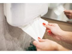 sarcia.eu Cliver Ekologický, jednovrstvý skládaný ručník, bílý papírový ručník 4000 kusy