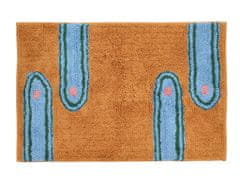 , Všívaný kusový koberec Styles 60 x 90 cm Brown/Blue/Green/Rose