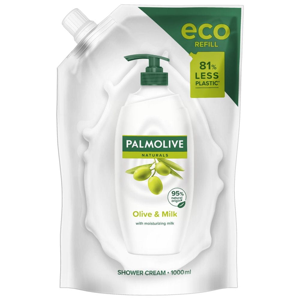 Levně Palmolive Naturals Olive & Milk sprchový gel - náhradní náplň 1000 ml