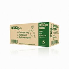Maxpack HDPE sáčky do koše 60L - 60 x 80 cm - 20ks (7mic)
