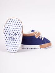 YOCLUB Yoclub Dětské chlapecké boty OBO-0195C-1900 Navy Blue 0-6 měsíců