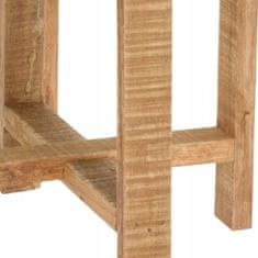 Koopman Kovové pouzdro na dřevěném stojanu 50 cm