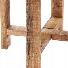 Koopman Kovové pouzdro na dřevěném stojanu 50 cm