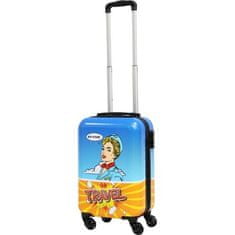 EXCELLENT Cestovní kufr KO-FB5000320 na kolečkách 51 x 33 x 21,5 cm TRAVEL
