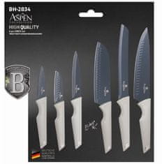 Berlingerhaus Sada nožů BH-2834 s nepřilnavým povrchem 6 ks Aspen Collection