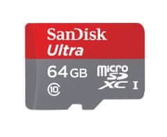 SanDisk Paměťová karta Sandisk Ultra microSDHC - 64GB / 140MB/s