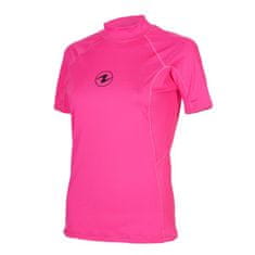AQUALUNG dámské tričko RASHGUARD SLIM FIT, růžová XXL Růžová