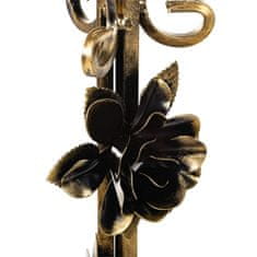 Dekorstyle Květinový stojan Rose 100cm zlatý