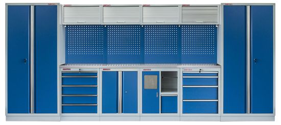 AHProfi Kvalitní PROFI BLUEdílenský nábytek - 4535 x 2000 x 495 mm - MTGS1301AQ