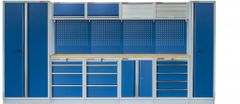 AHProfi Kvalitní PROFI BLUE dílenský nábytek 4235 x 495 x 2000 mm - MTGS1300A4 Blue
