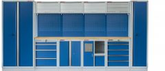 AHProfi Kvalitní PROFI BLUE dílenský nábytek 4235 x 495 x 2000 mm - MTGS1301AJ