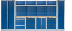 AHProfi Kvalitní PROFI BLUE dílenský nábytek 4235 x 495 x 2000 mm - MTGS1300AD Blue