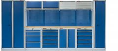 AHProfi Kvalitní PROFI BLUE dílenský nábytek 4235 x 495 x 2000 mm - MTGS1300AB Blue