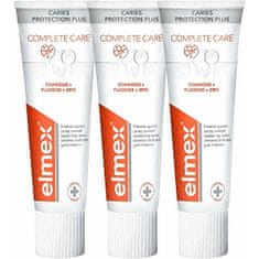 Elmex Zubní pasta Caries Protection Plus Complete Care 3 x 75 ml
