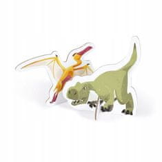 Janod Puzzle s 3D figurkami Dinosauři 200 elementó