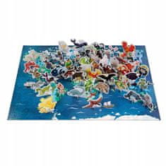Janod Puzzle s 3D figurkami Legendy a mýty 350 ele